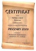 Certyfikat 2008